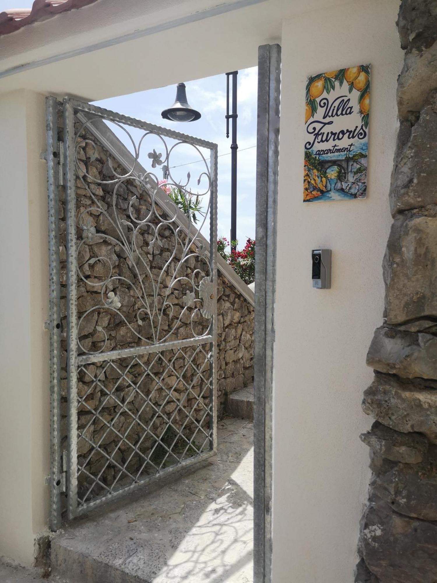 Villa Furoris Apartment Furore Exterior foto